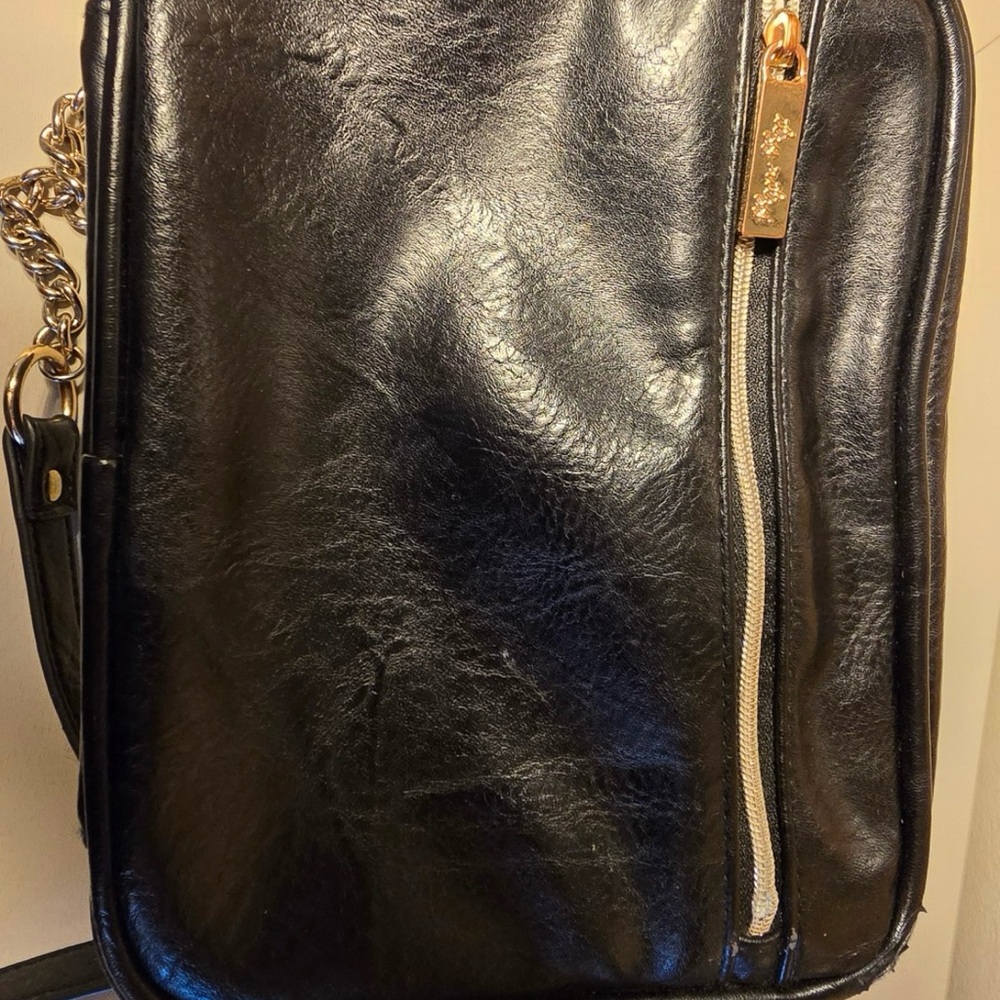 Itzy Ritzy Black Bag with Silver Accents - Picture 4 of 7